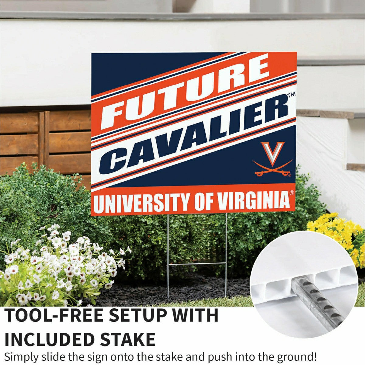 University of Virginia Coroplast Yard Sign, Future Student