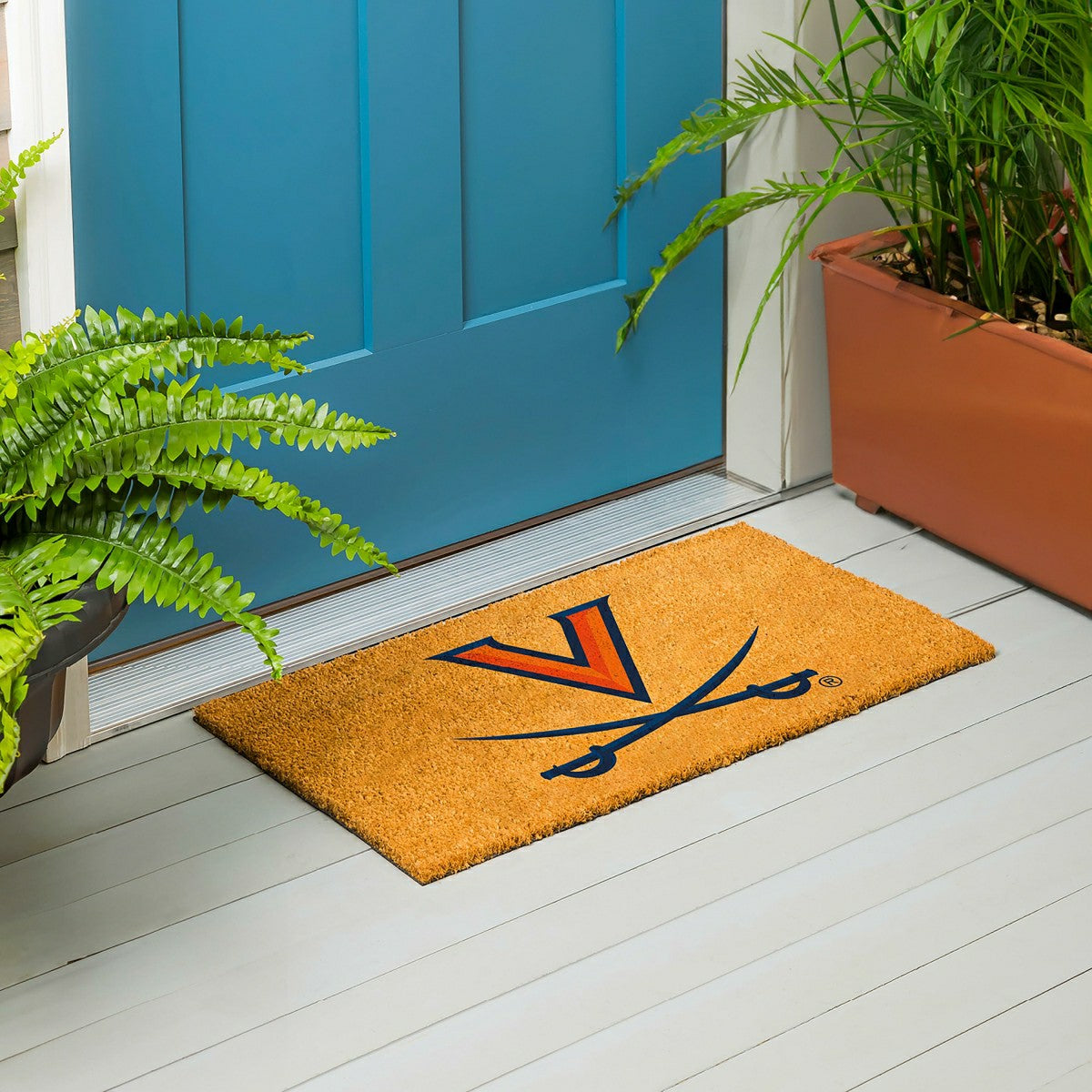 Coir Mat, 16"x28", University of Virginia