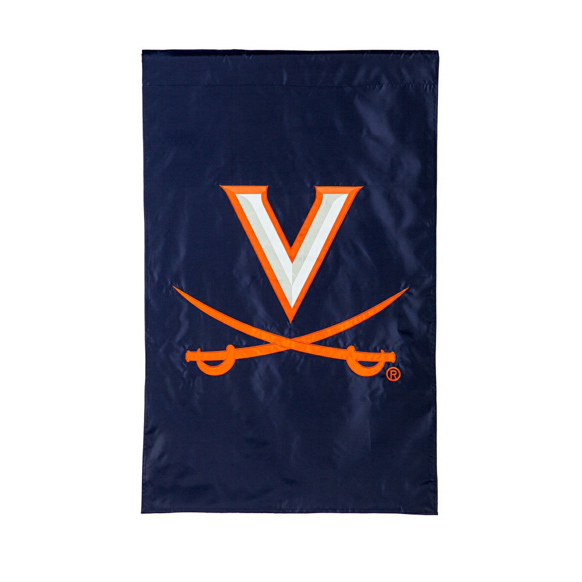 University of Virginia Applique House Flag