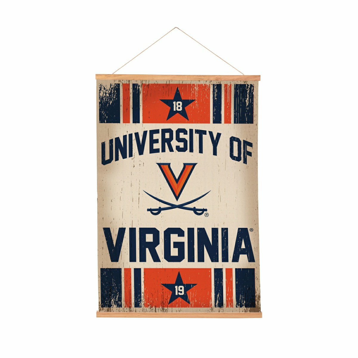 University of Virginia, Canvas Wall Tapestry, Medium, 36x24