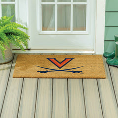 University of Virginia Large Full Color Coir Mat, 36"x24"