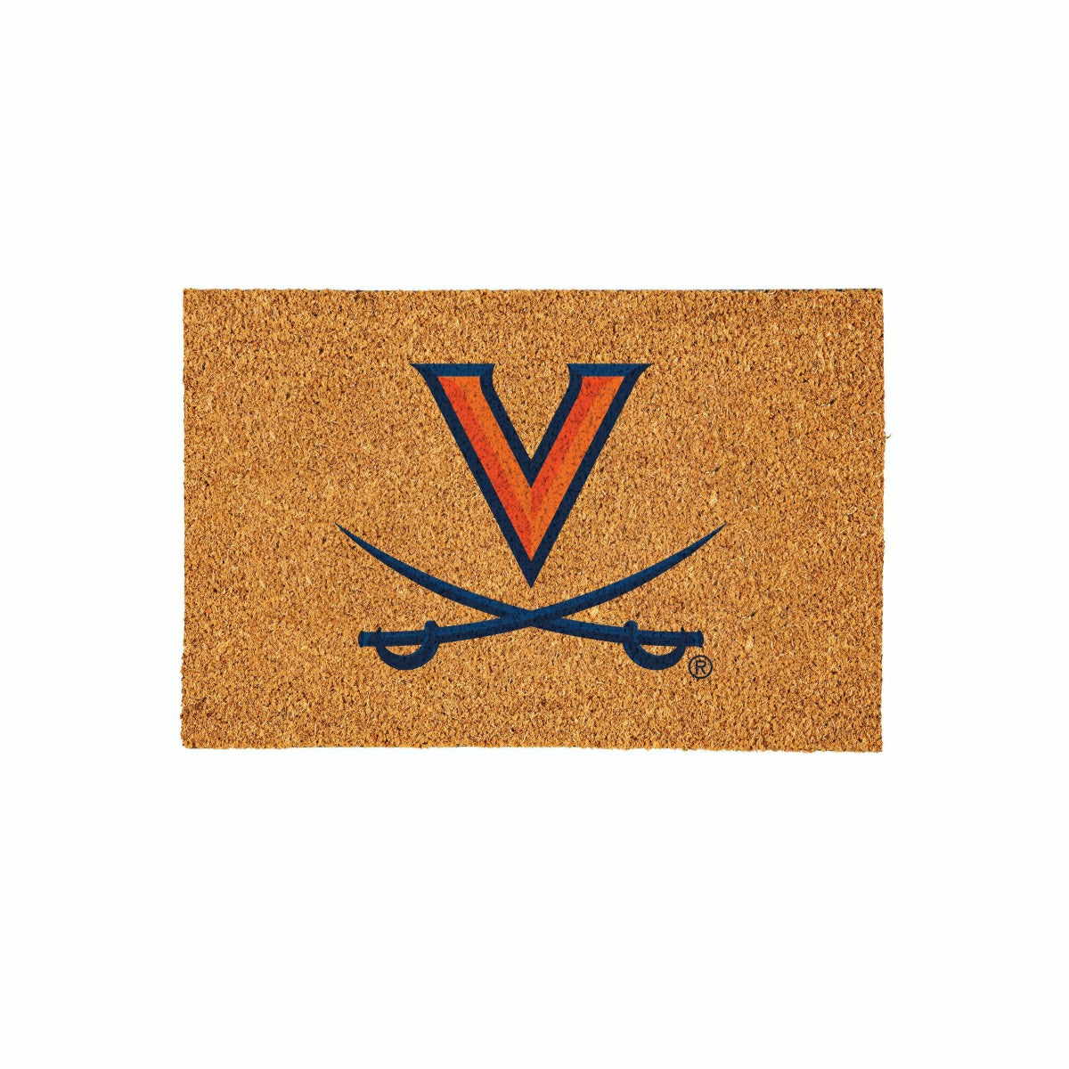 University of Virginia Large Full Color Coir Mat, 36"x24"