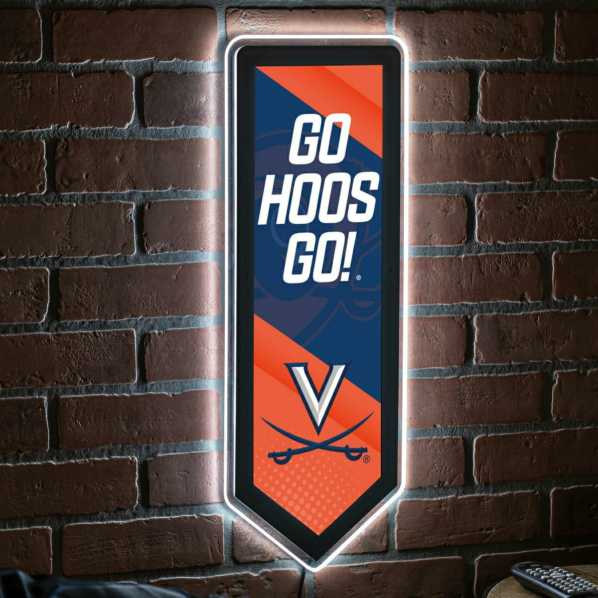 LED Wall Decor, Pennant, University of Virginia