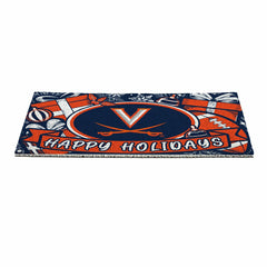 University of Virginia Holiday PVC Mat, 28"x16"