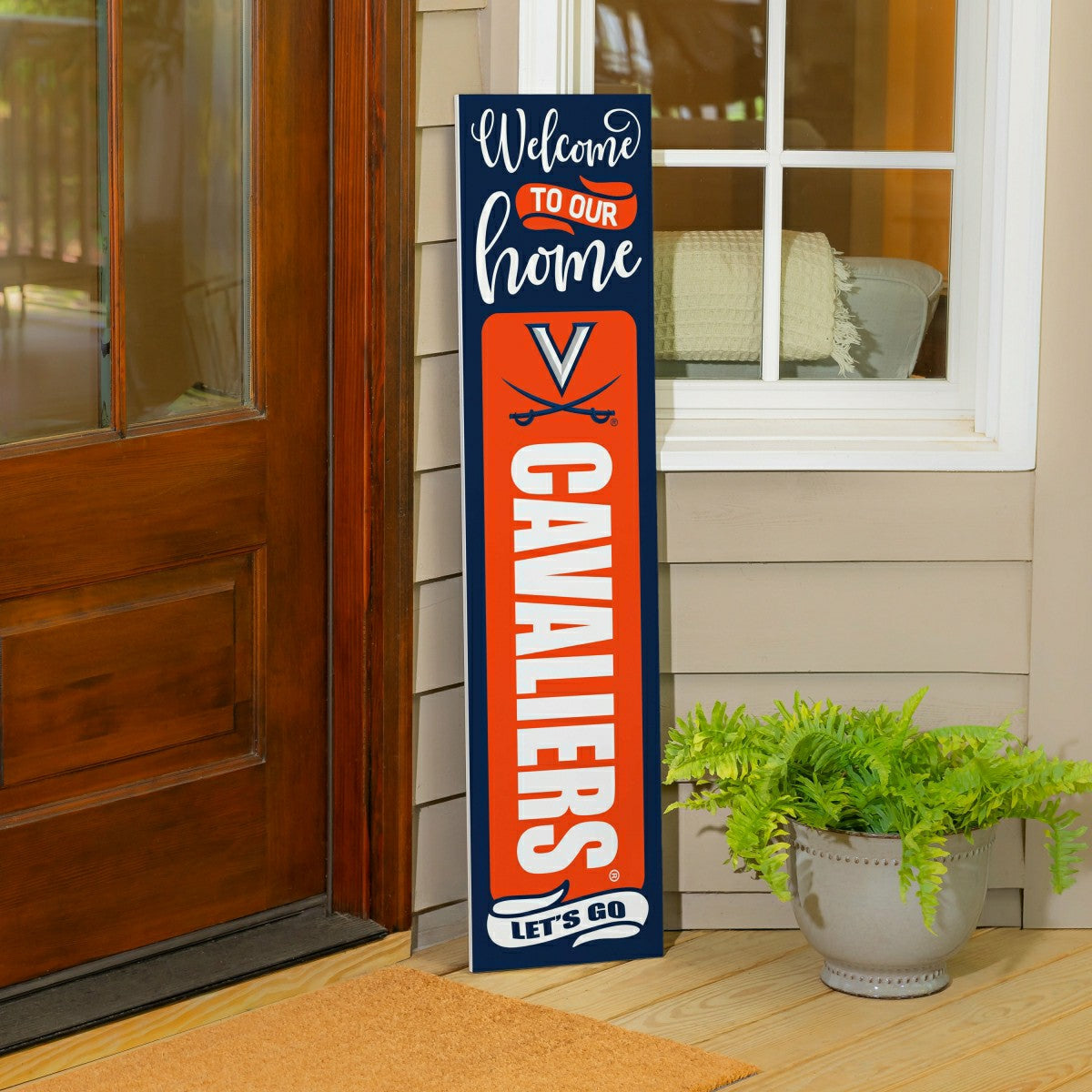 47" Double Sided Leaner, University of Virginia, Halloween