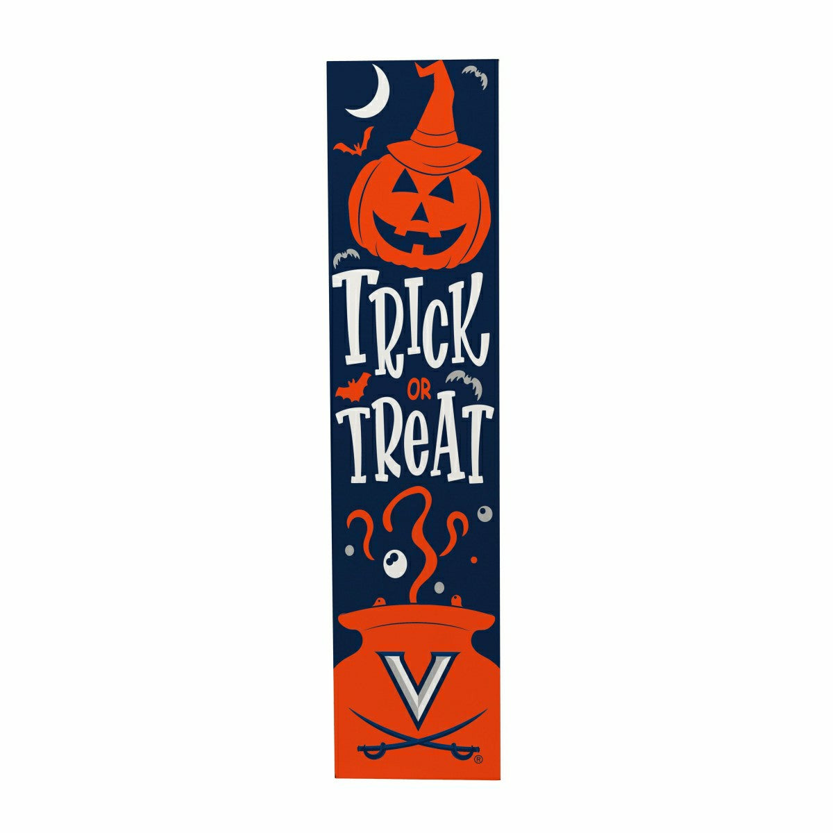 47" Double Sided Leaner, University of Virginia, Halloween