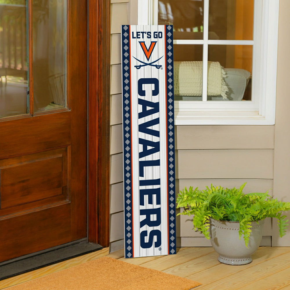 47" Double Sided Leaner, University of Virginia, Christmas