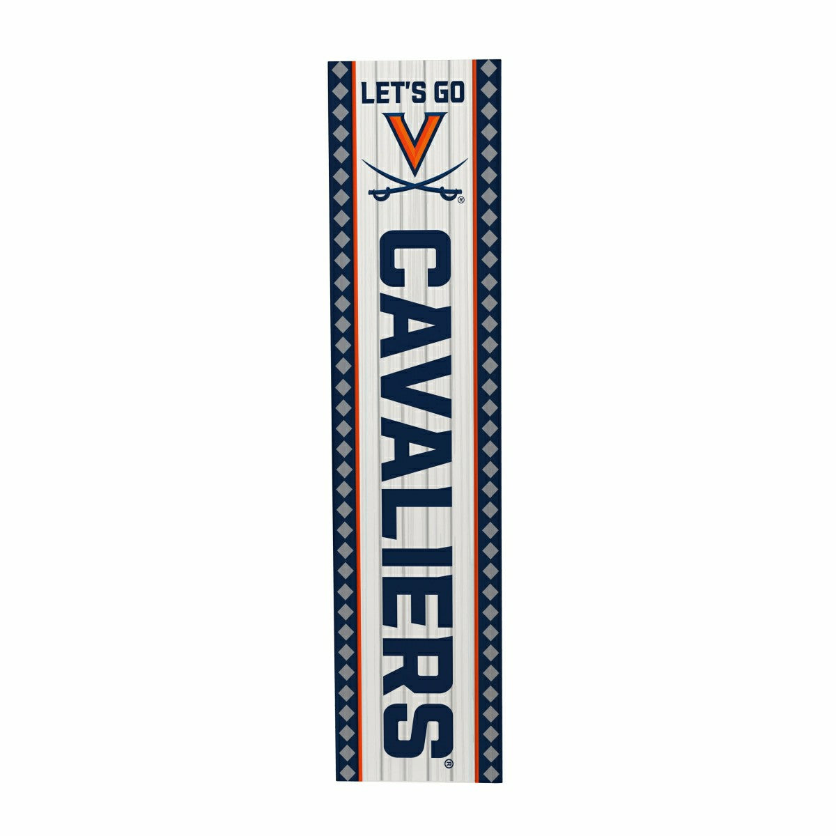 47" Double Sided Leaner, University of Virginia, Christmas
