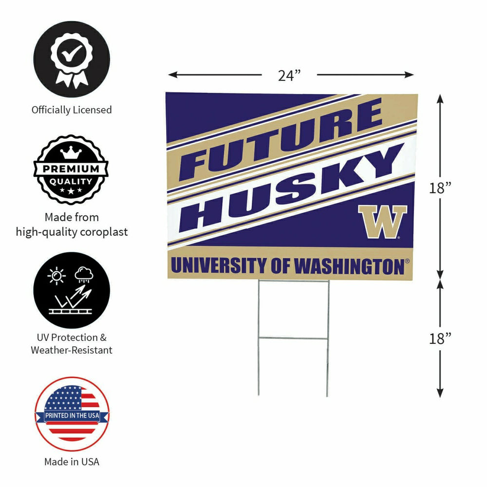 University of Washington Coroplast Yard Sign, Future Student