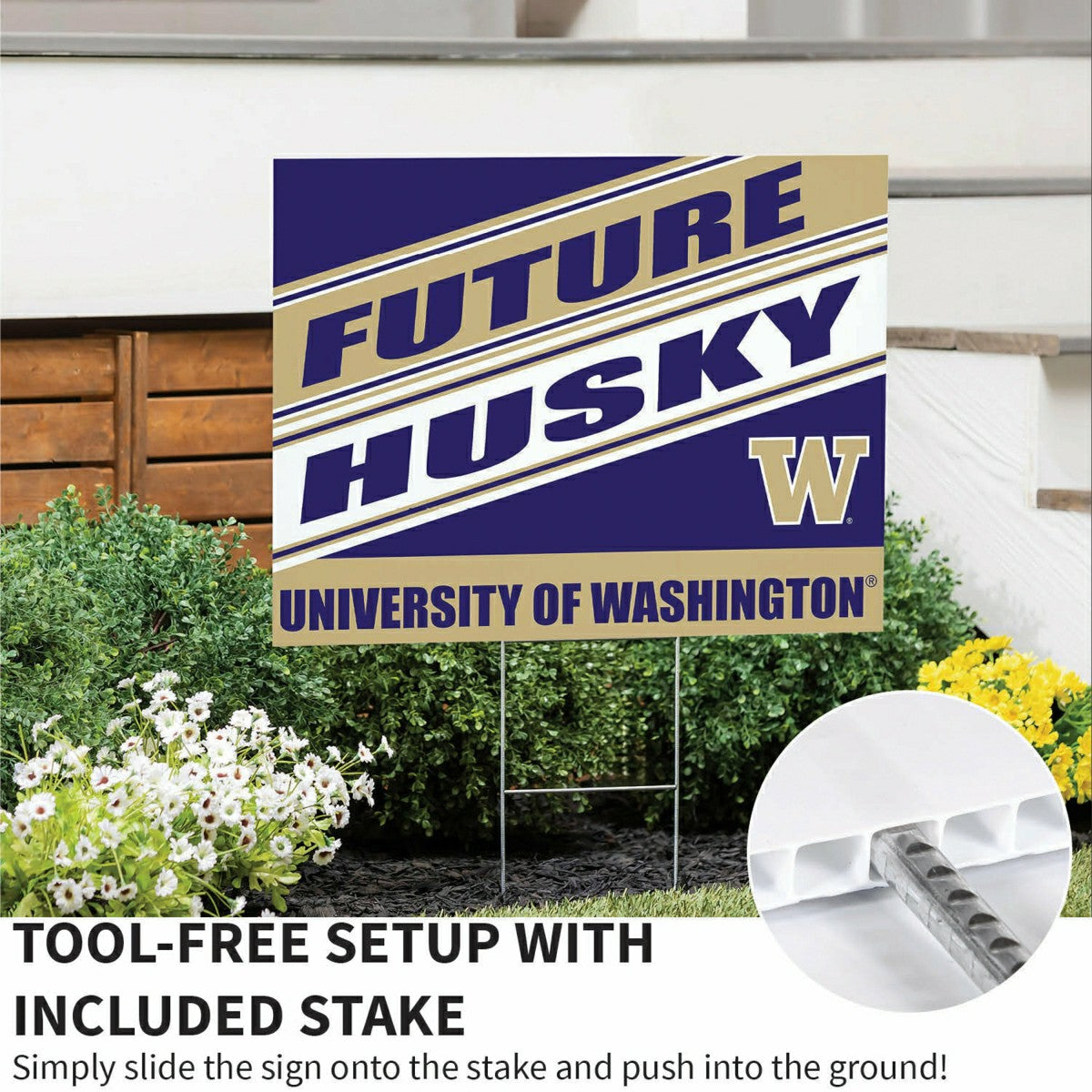 University of Washington Coroplast Yard Sign, Future Student