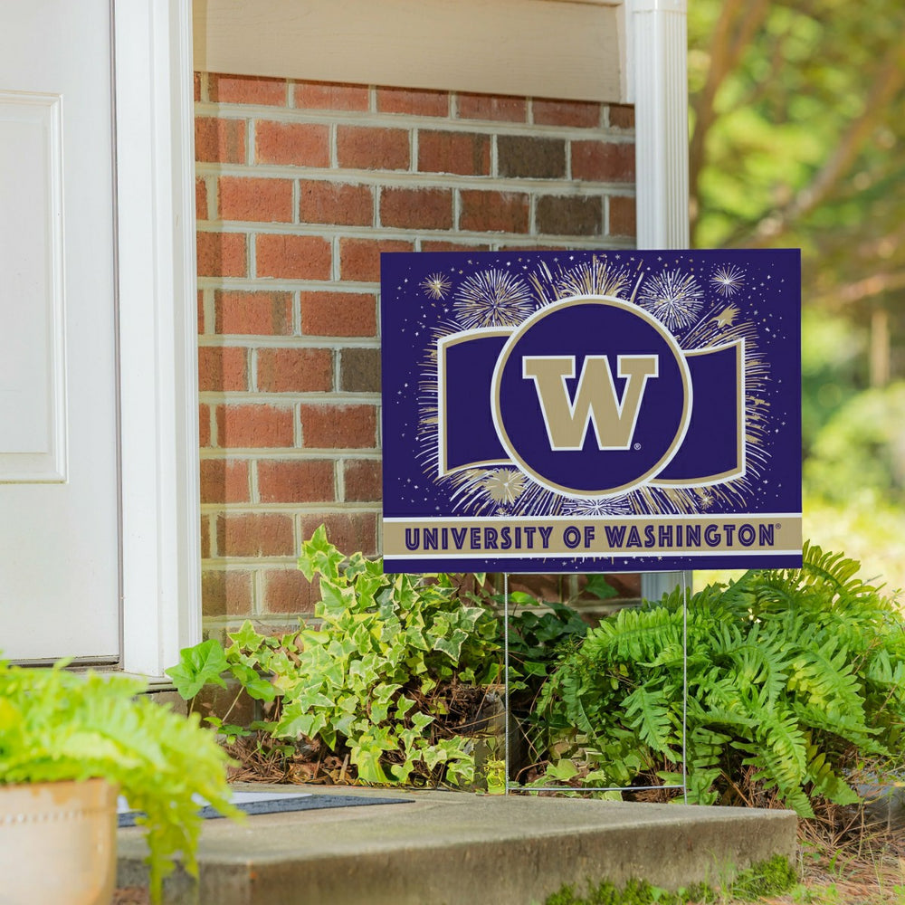 University of Washington Yard Sign, Patriotic