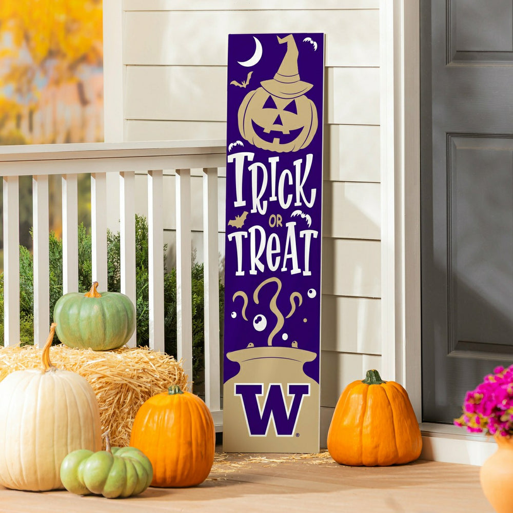Universitiy of Washington 47" Double Sided Leaner, Halloween