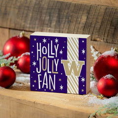 University of Washington Block, Holiday, 6x6