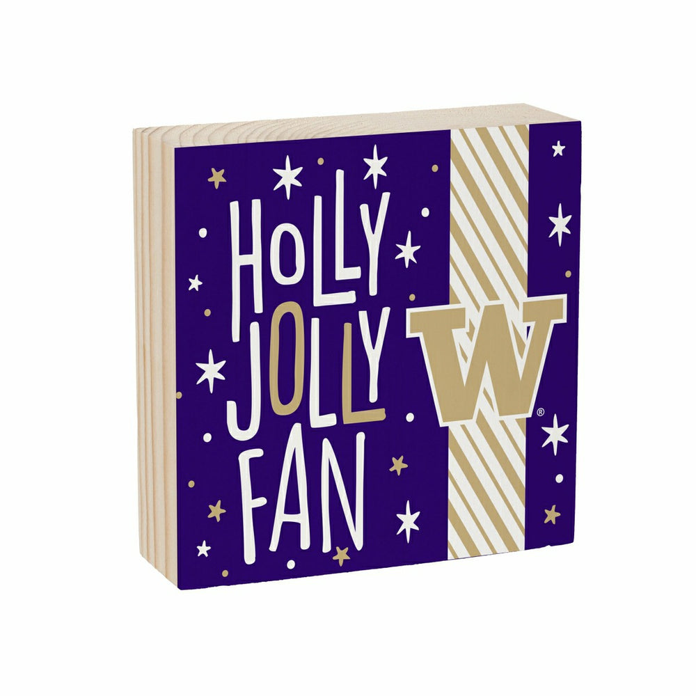 University of Washington Block, Holiday, 6x6