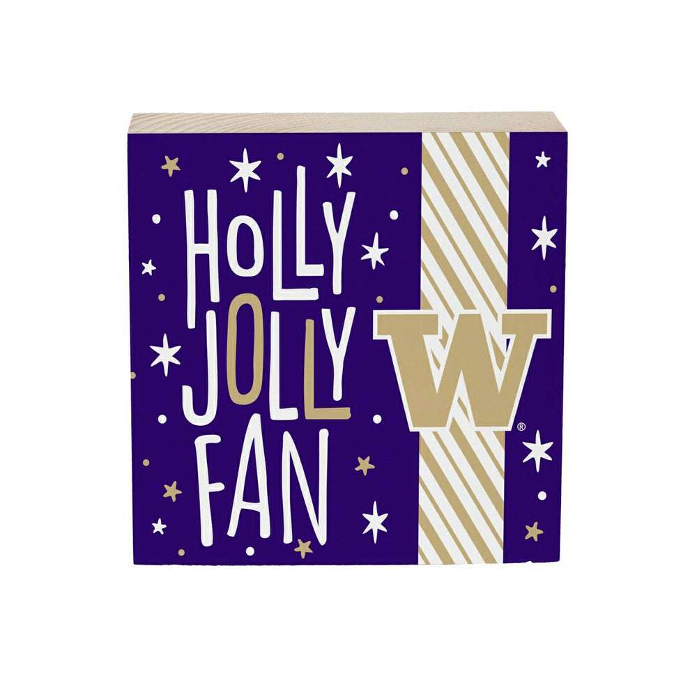 University of Washington Block, Holiday, 6x6