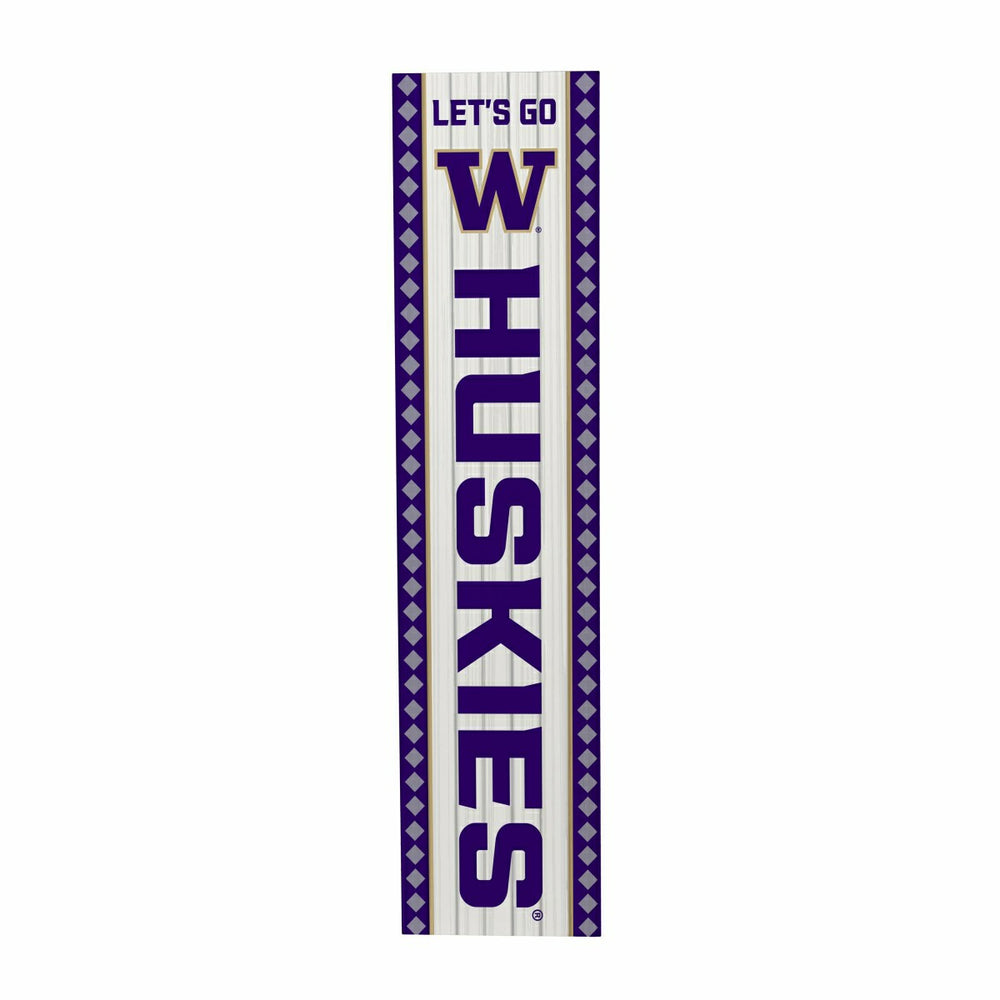 Universitiy of Washington 47" Double Sided Leaner, Christmas