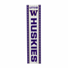 Universitiy of Washington 47" Double Sided Leaner, Christmas