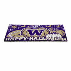 University of Washington Halloween PVC Mat, 28"x16"