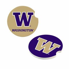 University of Washington Car Coaster Set, 2pc