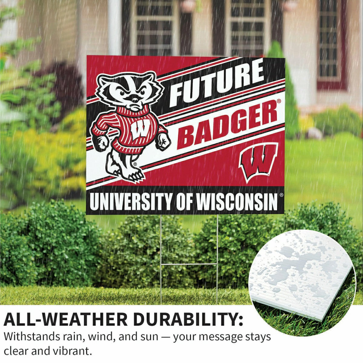 University of Wisconsin-Madison Coroplast Yard Sign, Future Student