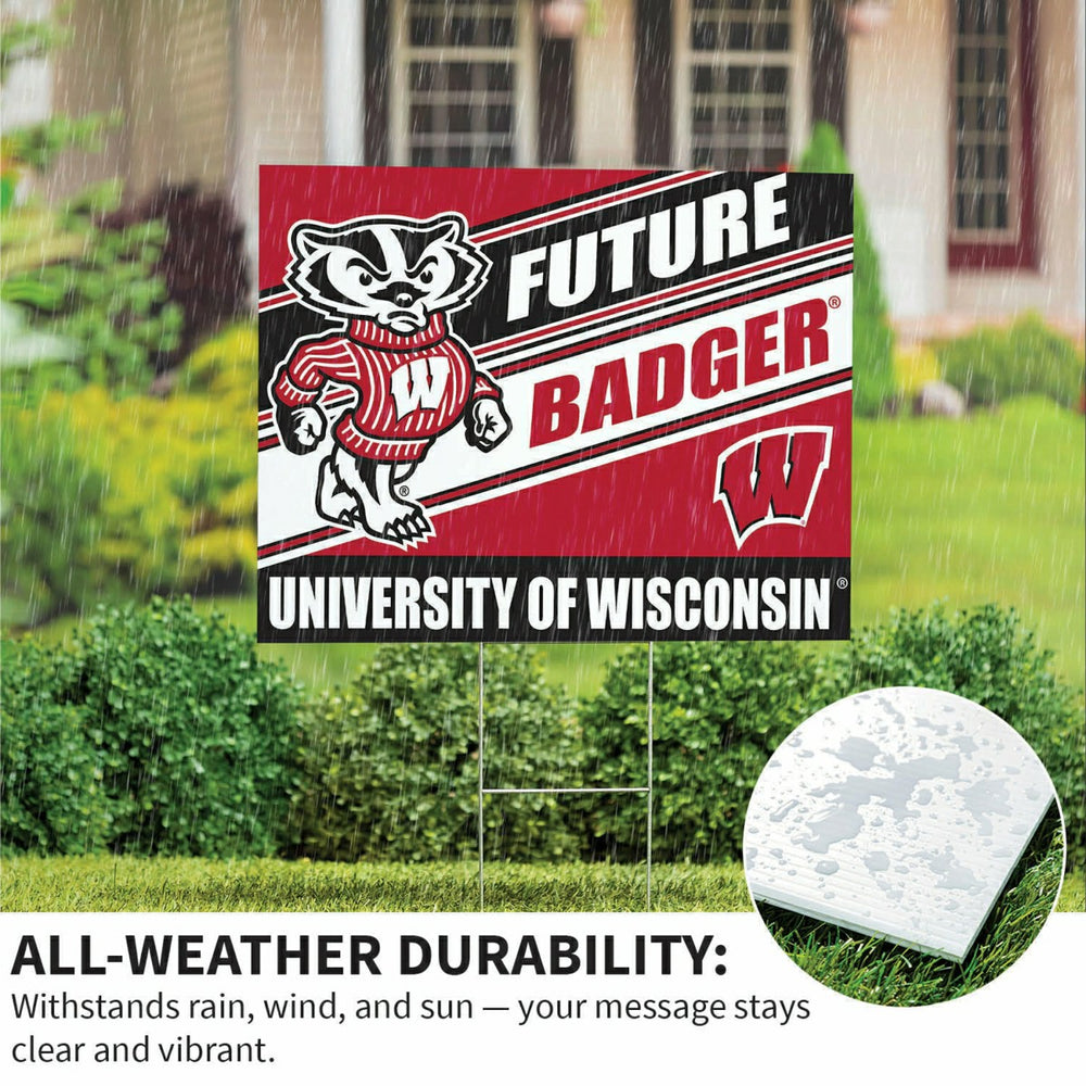 University of Wisconsin-Madison Coroplast Yard Sign, Future Student