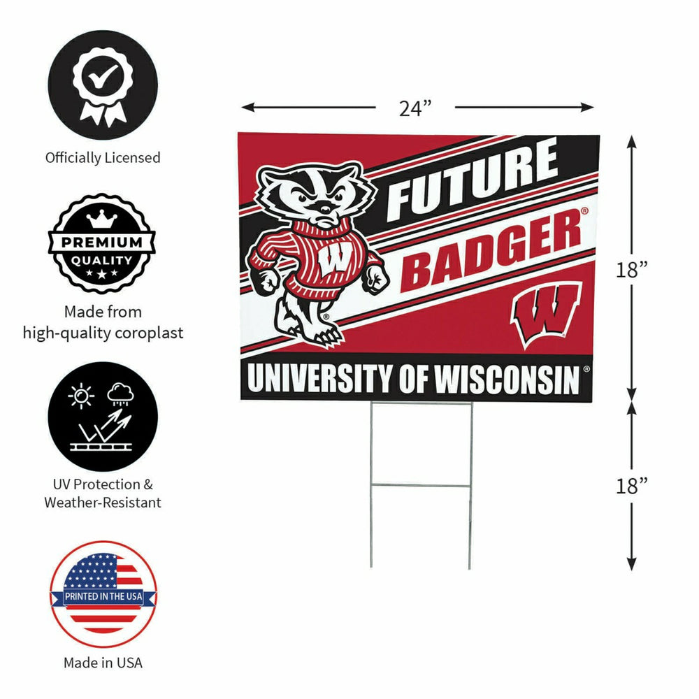 University of Wisconsin-Madison Coroplast Yard Sign, Future Student