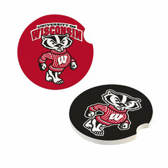 University of Wisconsin-Madison Car Coaster Set, 2pc