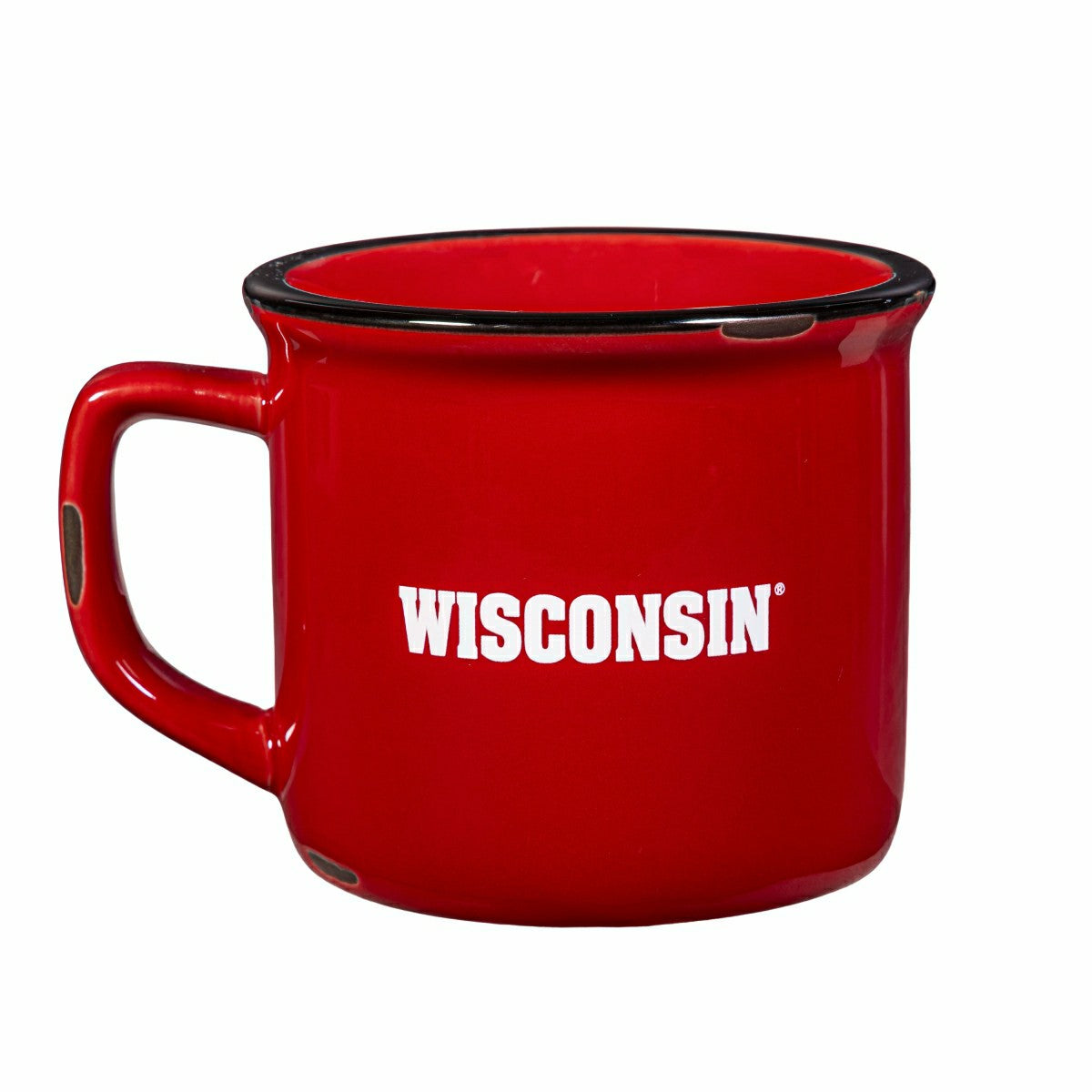University of Wisconsin-Madison Ceramic Camp Cup with Enamel Finish, 1