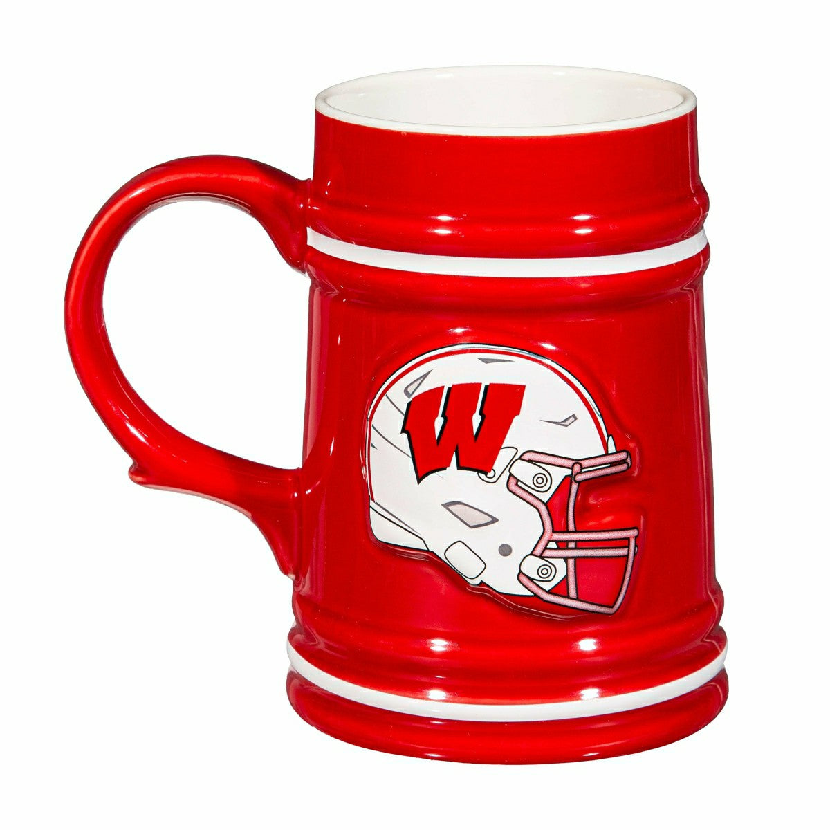 University of Wisconsin-Madison Ceramic Stein Cup, 24oz