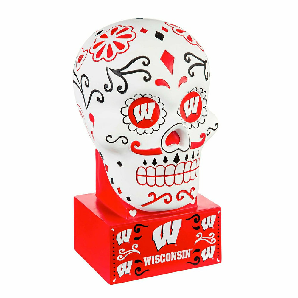 University of Wisconsin-Madison Sugar Skull Statue