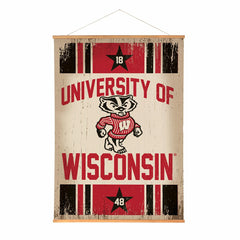 University of Wisconsin-Madison, Canvas Wall Tapestry, Large, 54x36