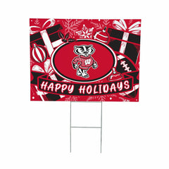 University of Wisconsin-Madison Yard Sign, Holiday