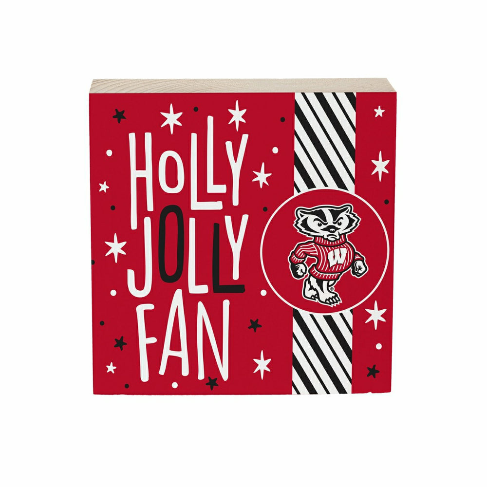 University of Wisconsin-Madison Block, Holiday, 6x6