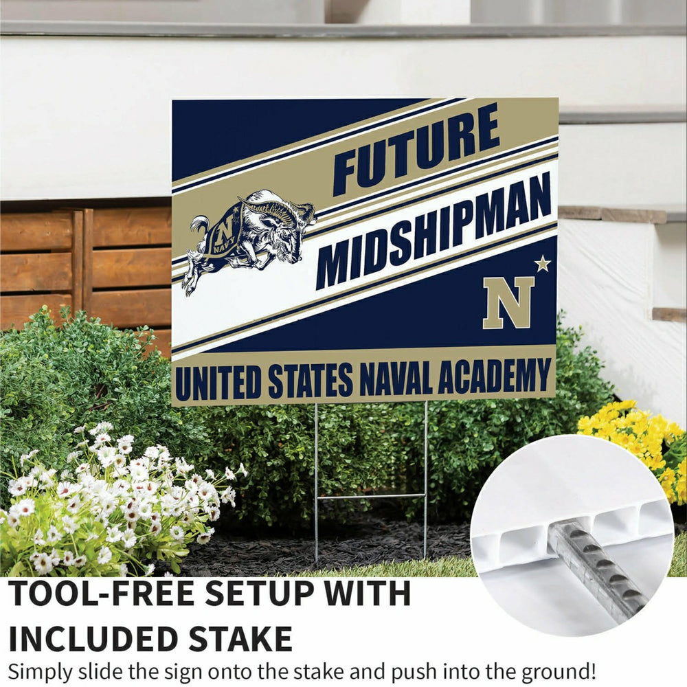 US Naval Academy Coroplast Yard Sign, Future Student