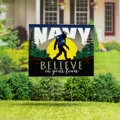 US Naval Academy Yard Sign, Bigfoot