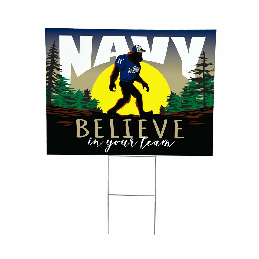 US Naval Academy Yard Sign, Bigfoot