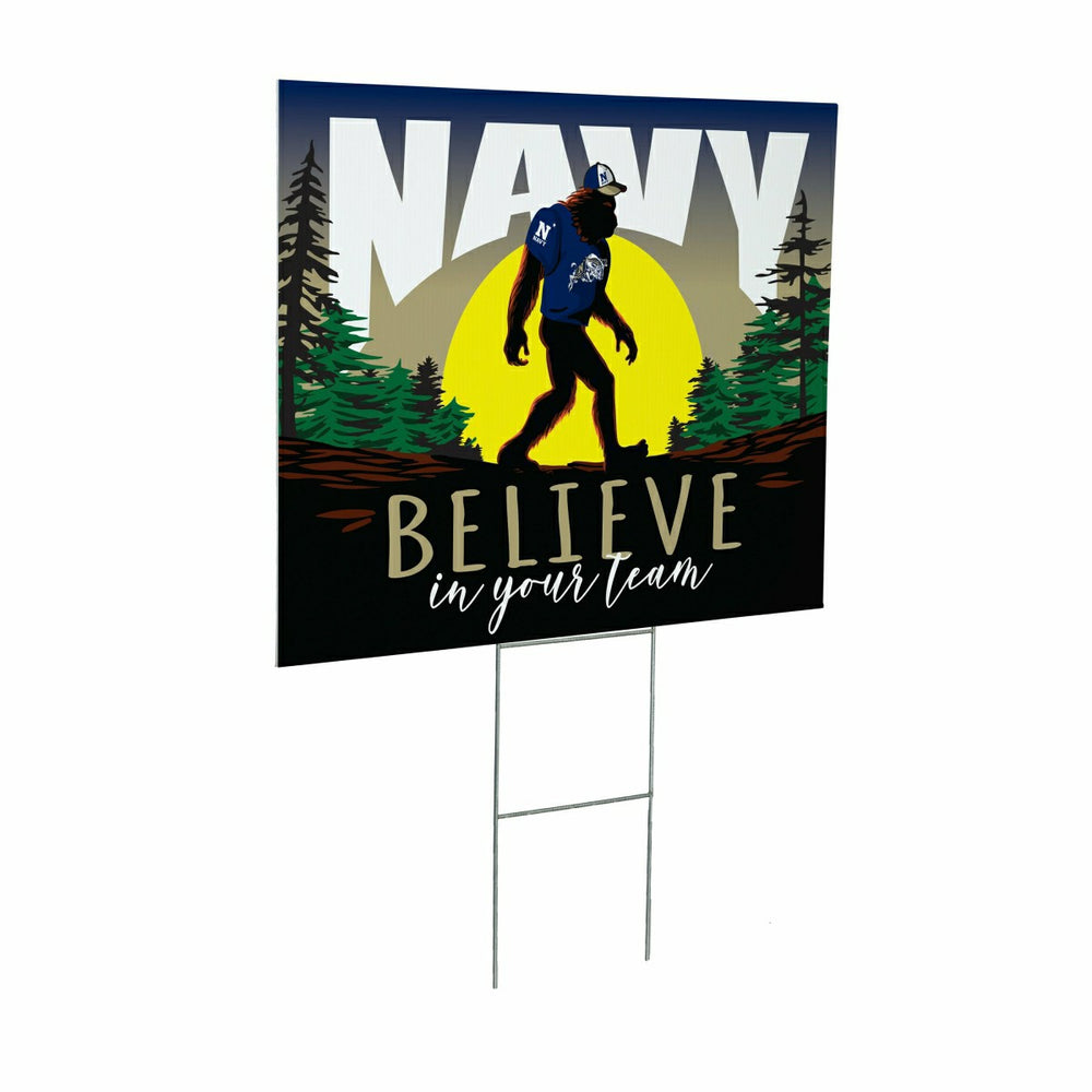 US Naval Academy Yard Sign, Bigfoot