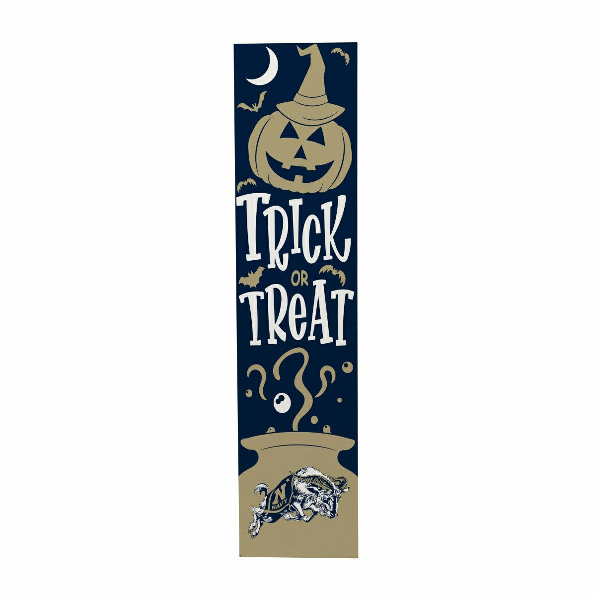 47" Double Sided Leaner, US Naval Academy, Halloween