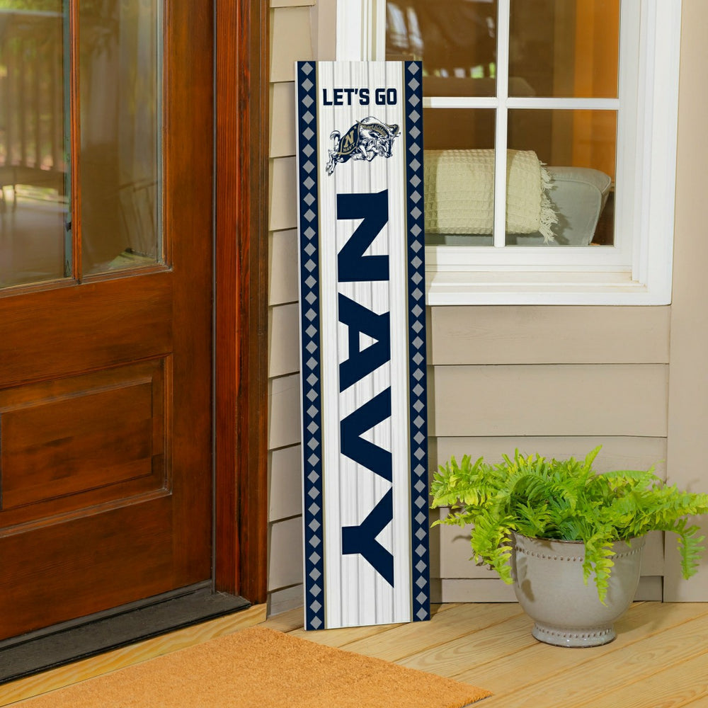 47" Double Sided Leaner, US Naval Academy, Christmas