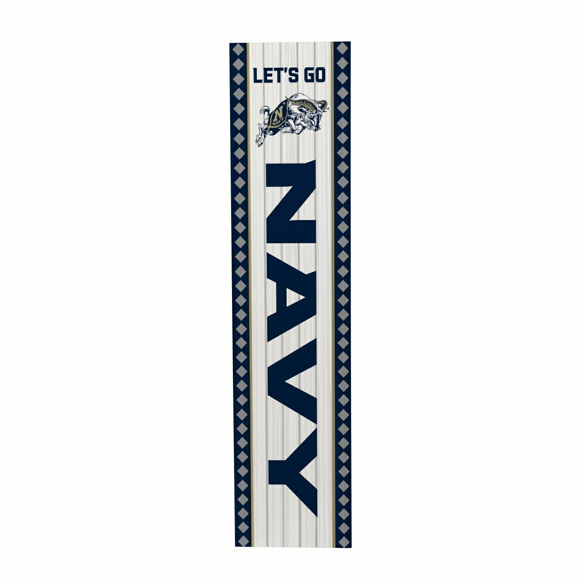 47" Double Sided Leaner, US Naval Academy, Christmas