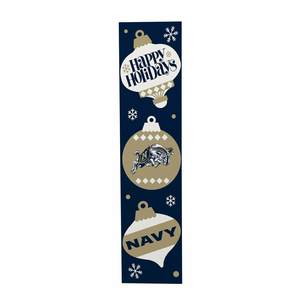 47" Double Sided Leaner, US Naval Academy, Christmas