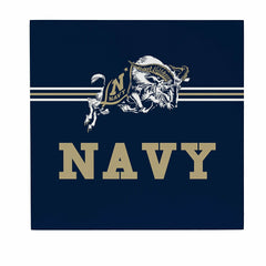 US Naval Academy Wood Wall Sign, 12x12