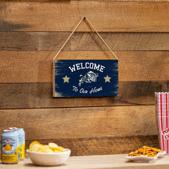 US Naval Academy Wood Wall Sign, 6x11