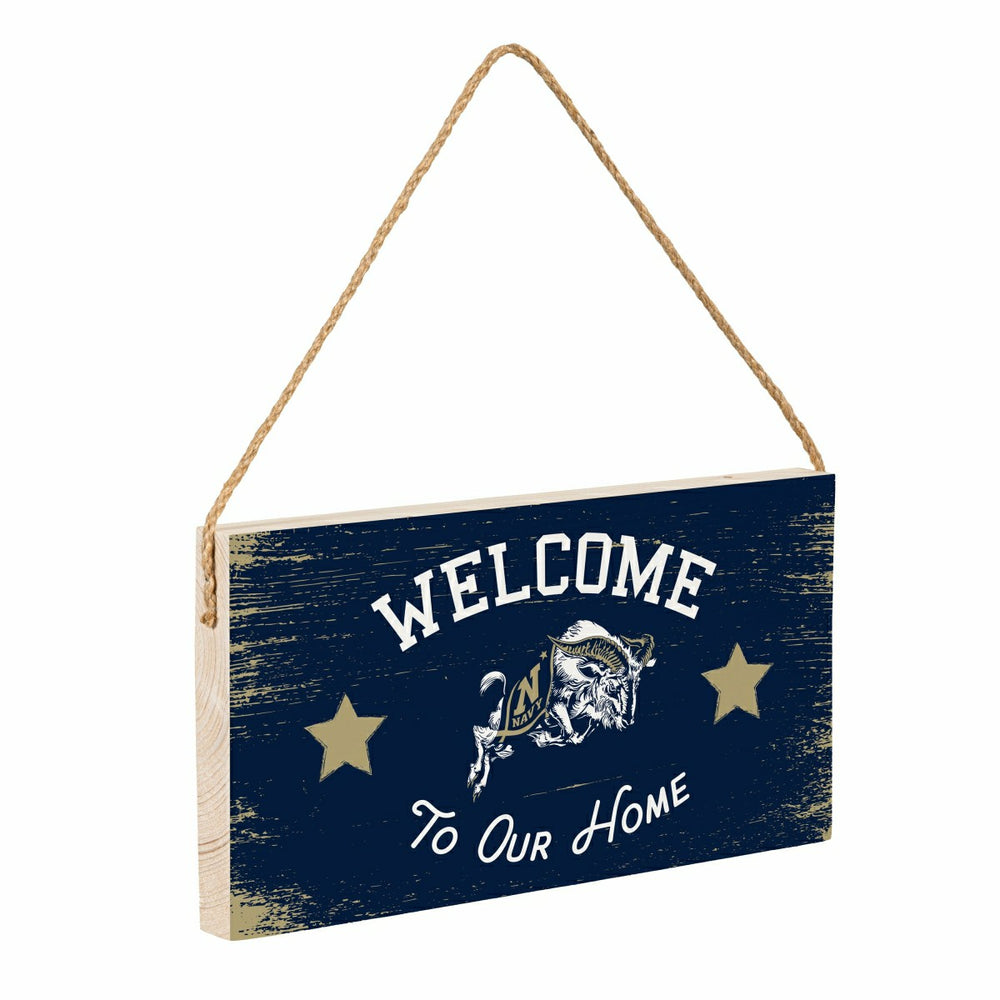 US Naval Academy Wood Wall Sign, 6x11