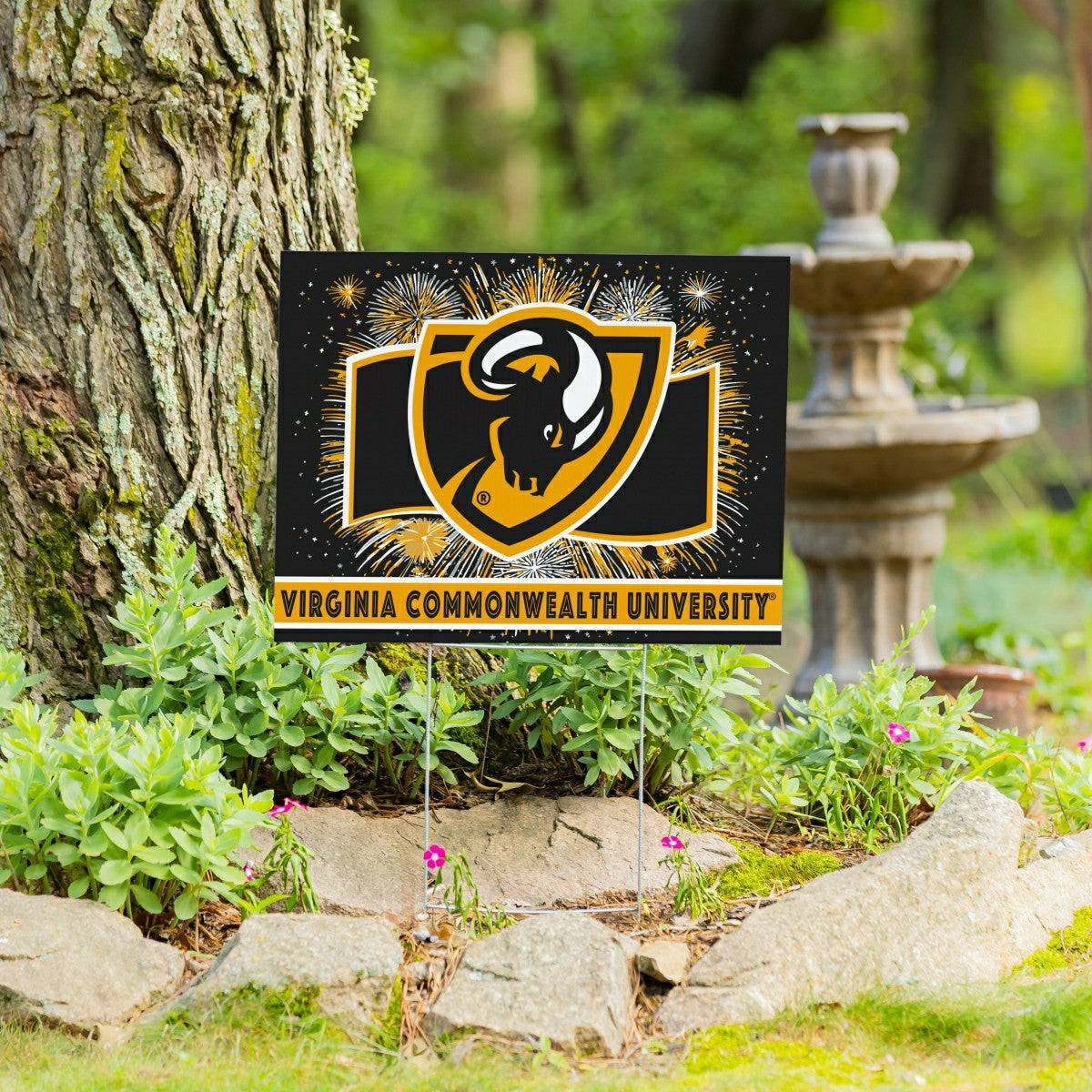 Virginia Commonwealth University Yard Sign, Patriotic