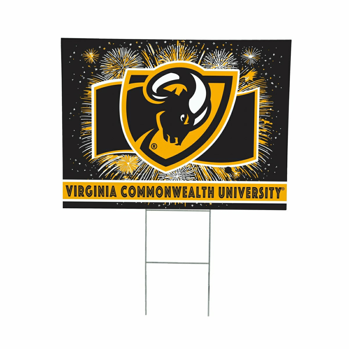 Virginia Commonwealth University Yard Sign, Patriotic