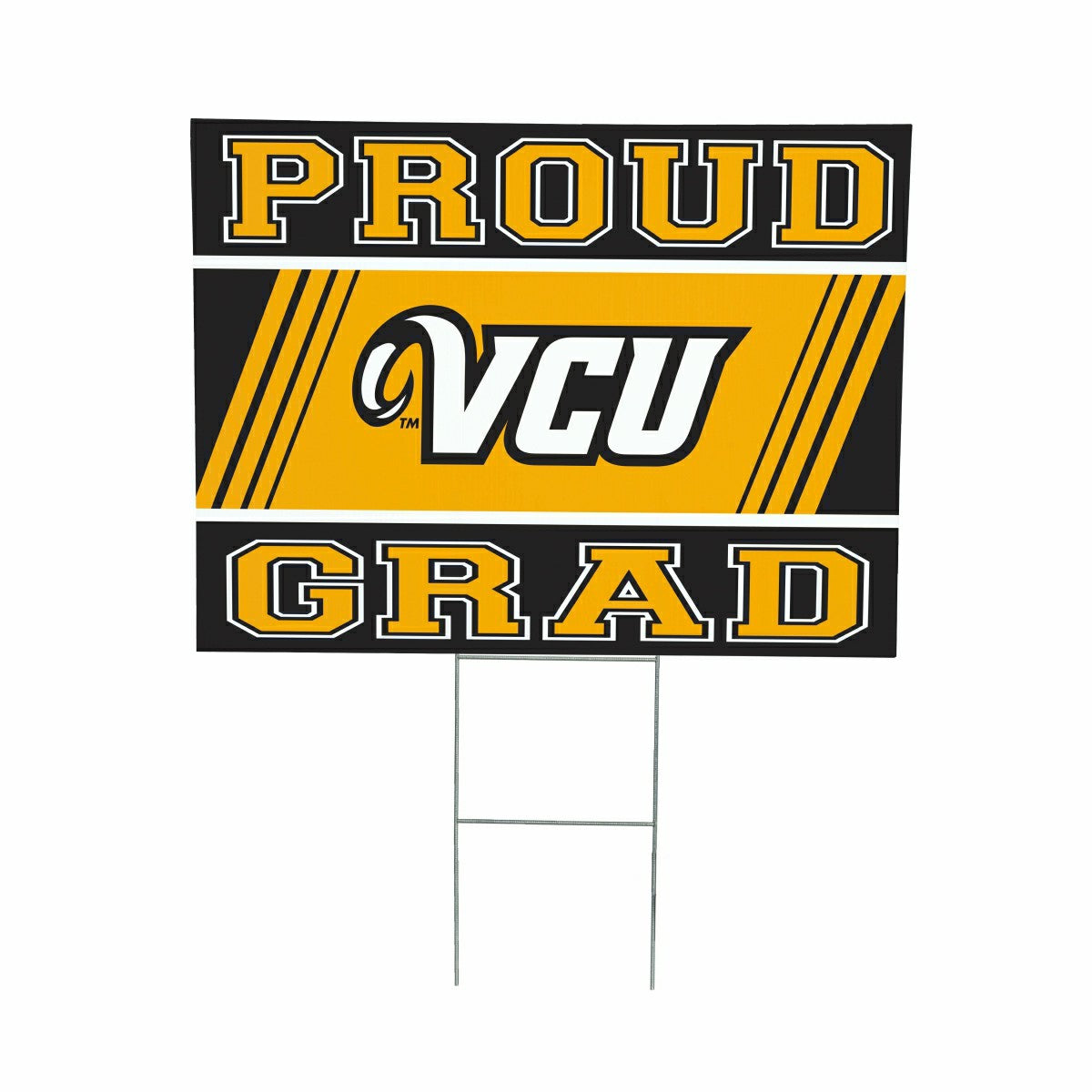 Virginia Commonwealth University Coroplast Yard Sign Graduate