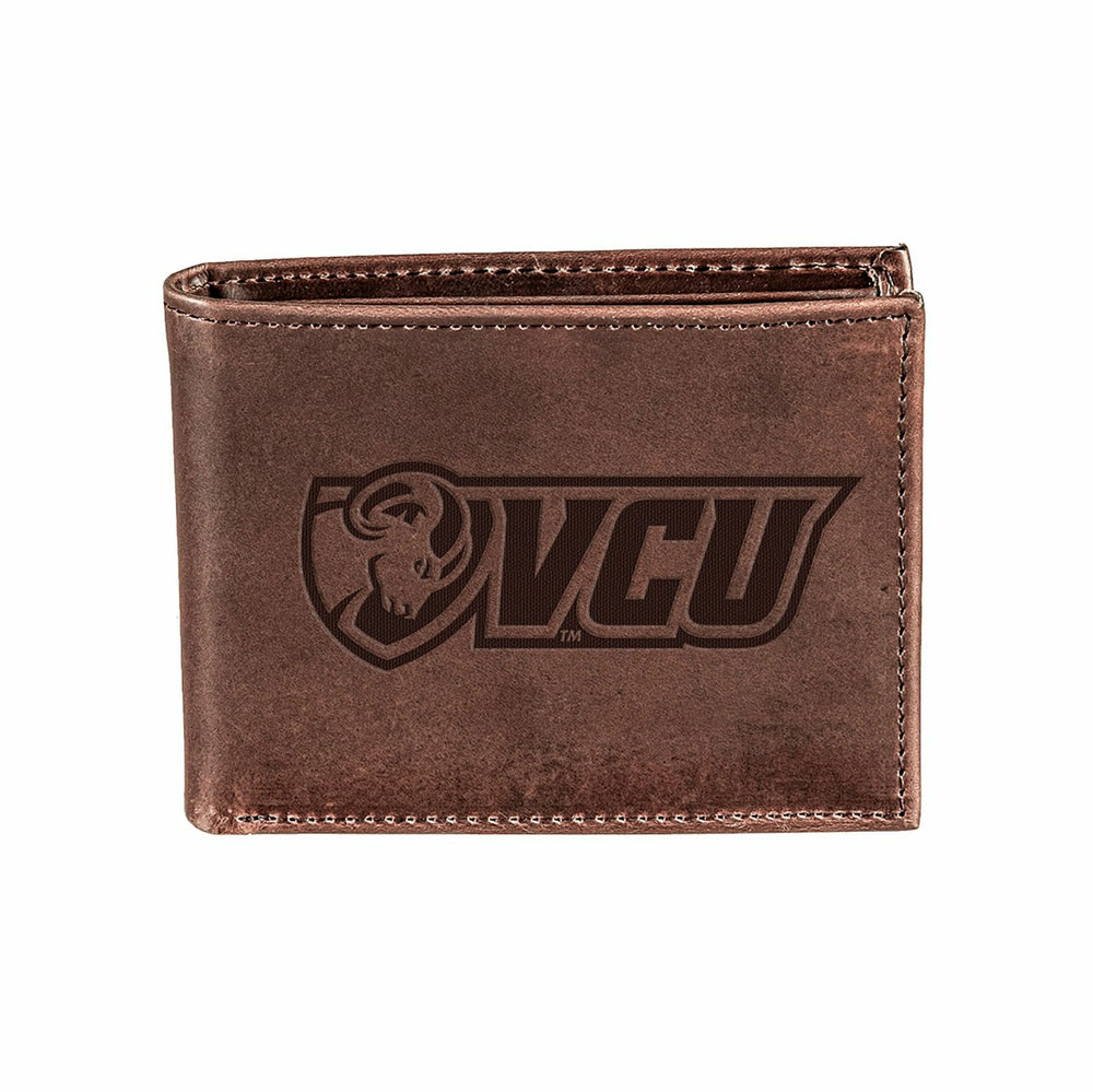 Virginia Commonwealth University (VCU), Bi-Fold Wallet, Brown, CH, 100