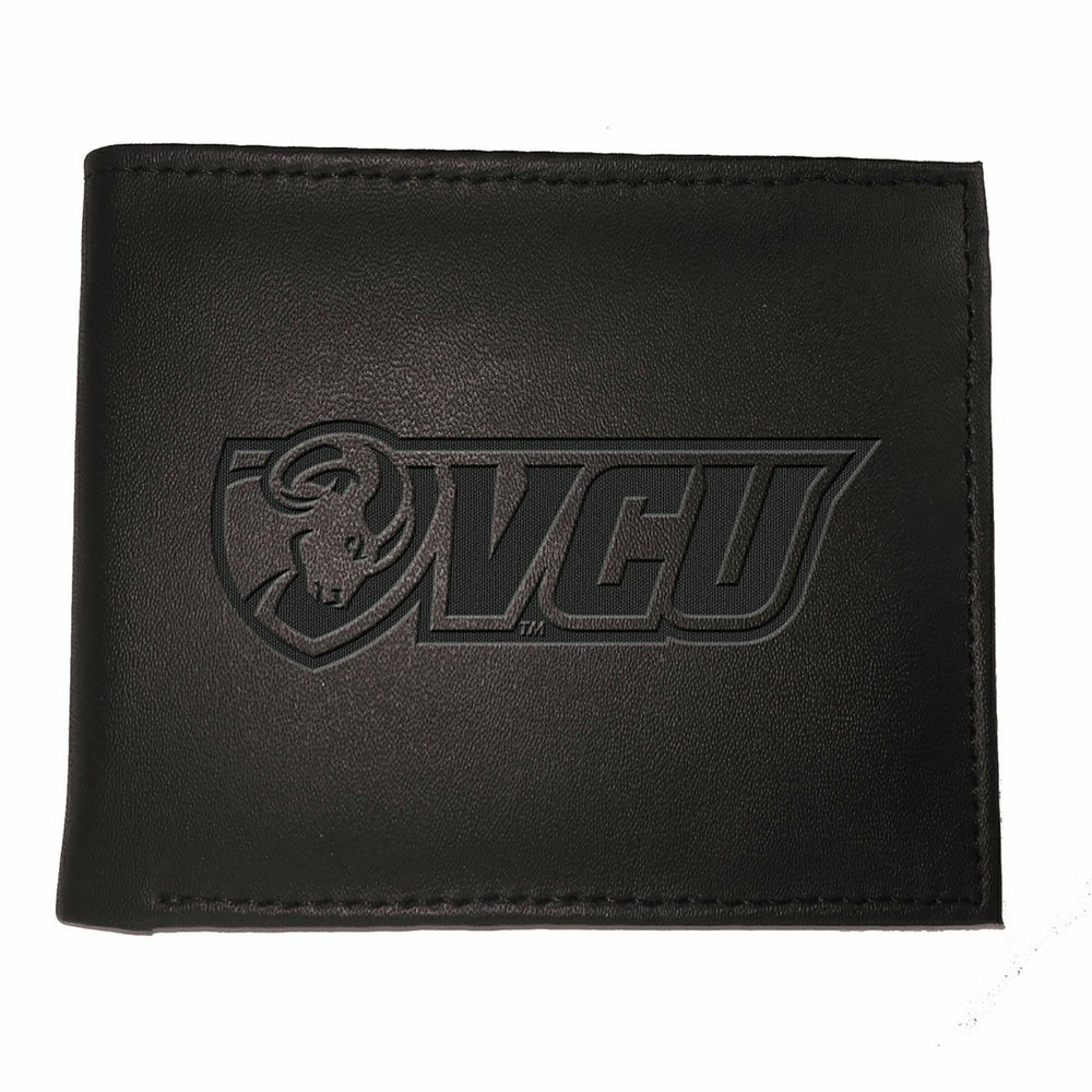 Virginia Commonwealth University (VCU), Bi-Fold Wallet, Black