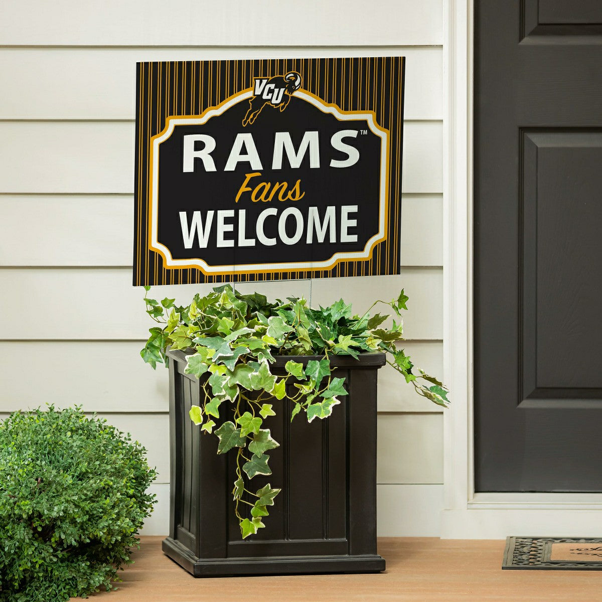 Virginia Commonwealth University Coroplast Yard Sign, "Fans Welcome"